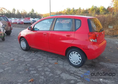 2008 Chevrolet Aveo 5 Ls из США, поврежденный, VIN KL1TD66628B101483